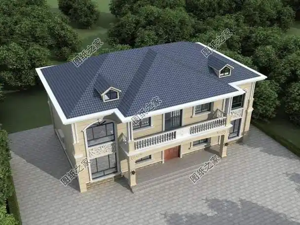 农村二层别墅设计,建的最多的户型,喜欢的收藏_盖房知识_图纸之家