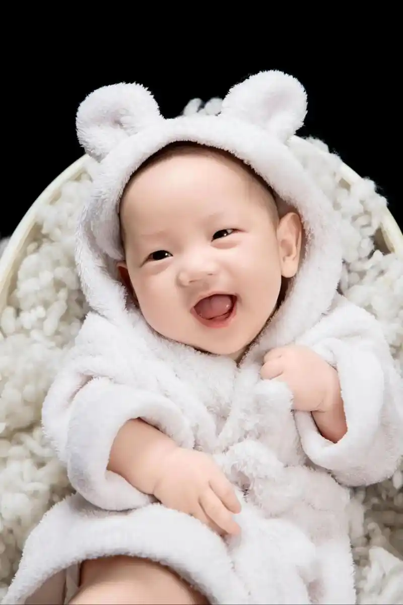 宝宝百天照 ,最纯真的笑容 ,看着你一天天长大 ,萌娃上线 - 抖音