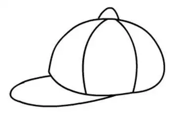 太阳帽简笔画图片大全