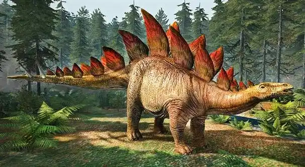 剑龙(stegosaurus)是一种已灭绝的恐龙,生活在1.