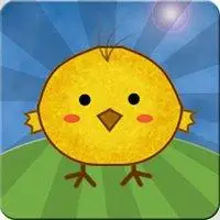 萌萌的小鸡卡通头像点击鼠标右键下载