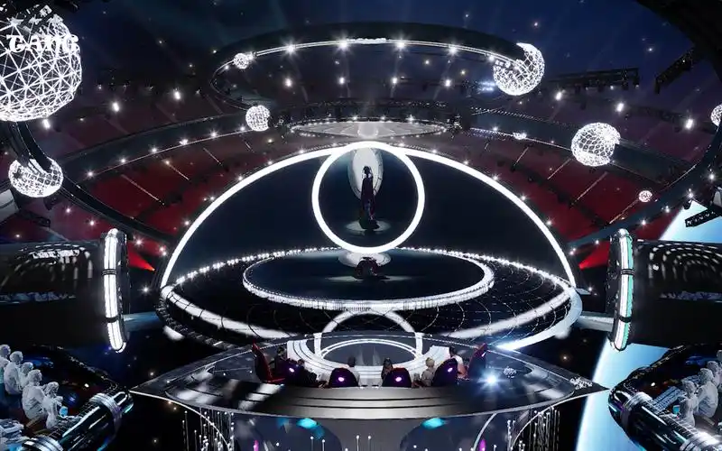 ue5舞美灯光预演—《戏宇宙》 舞台灯光 灯光设计 舞美预演动画 灯光