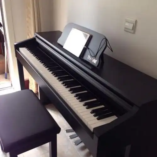 壹枱theone智能钢琴88键重锤高度120初学者电钢琴立式专业成人电子