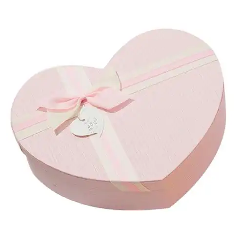 桃心礼物盒化妆品爱心礼品盒心形礼盒包装盒空盒盒子心形送女友