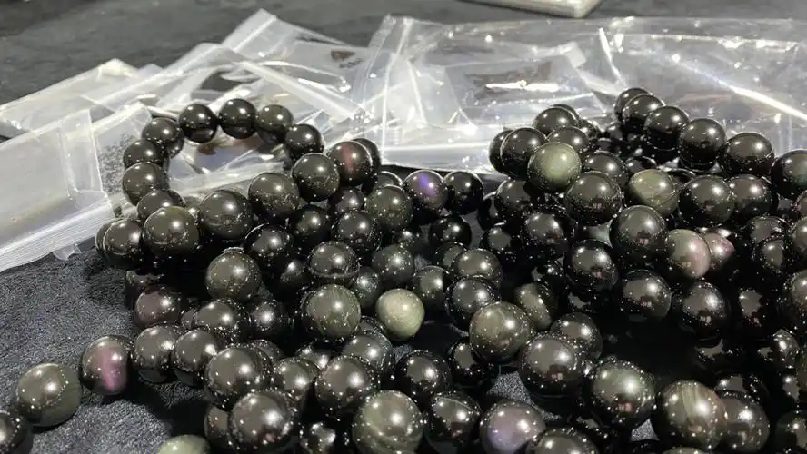 如何选购黑曜石金曜石冰种黑曜石