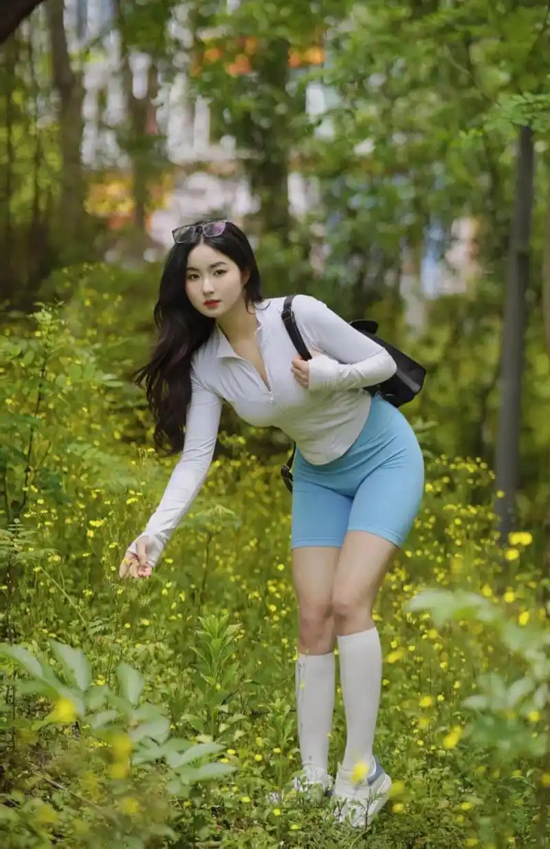 微胖型的运动美少女#遇见好身材# #美女