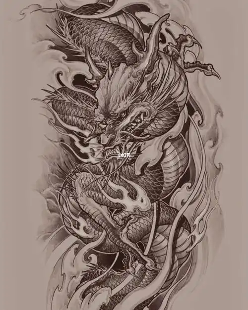 龙 #花腿  #莆田纹身师  #莆田纹身  #同城