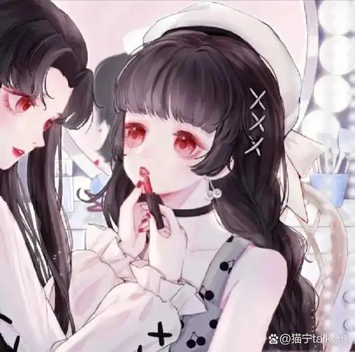 (一甜一酷)闺蜜头像