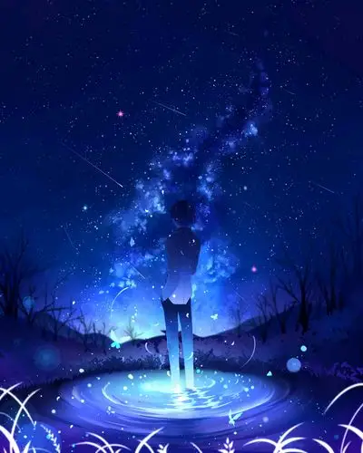 pixiv〕超好看的背景(星空)