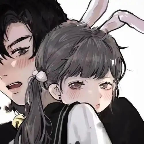 头像情侣恰到好处的温柔和不期而遇的温暖