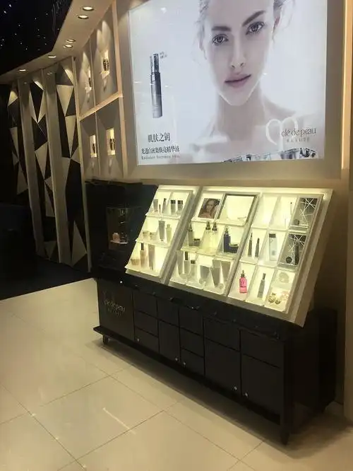 化妆品柜台 柜台 标准柜 背柜 商场专柜 专卖店