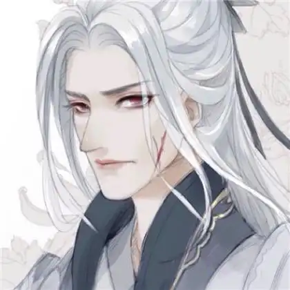 唯美古风淡雅男子头像,超帅唯美帅气潇洒的男生-动漫头像