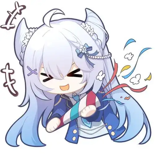 【米游社三周年表情包征集大赛】阿姬冲鸭!