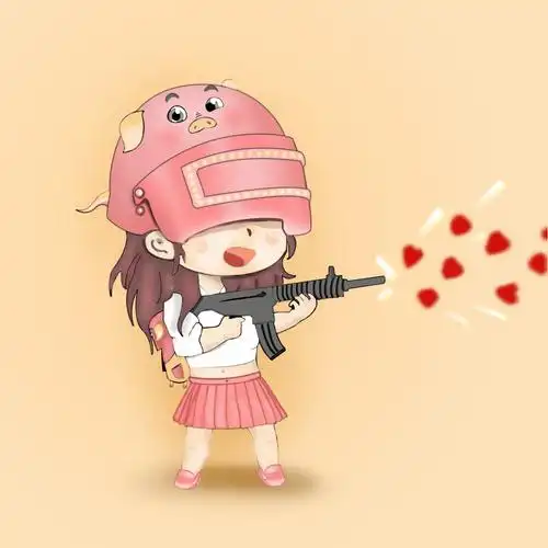 吃鸡情侣头像(ps手绘)|插画|游戏原画|施大壮 - 原创作品 - 站酷 (zco