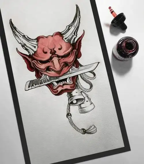 广州纹身  #纹身  #日式般若纹身手稿