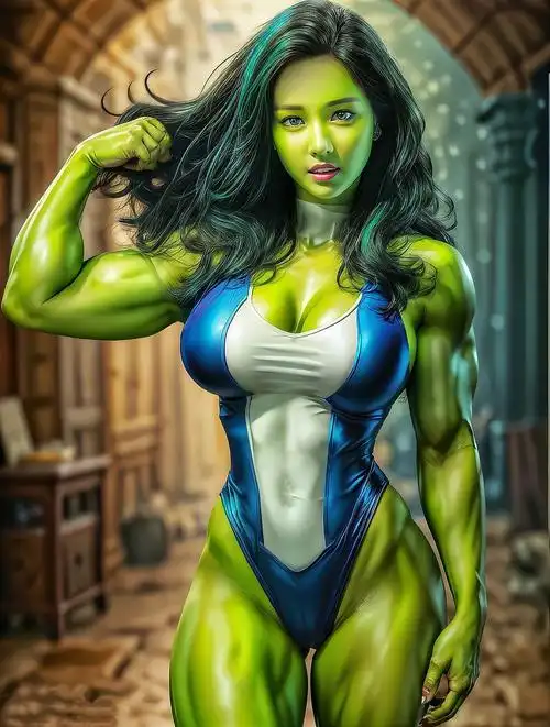 漫威英雄来了女版绿巨人飒