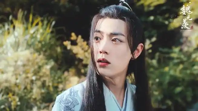 陈情令超话#肖战陈情令##肖战魏无羡#惊鸿一瞥回眸一眼就心动@x玖少年
