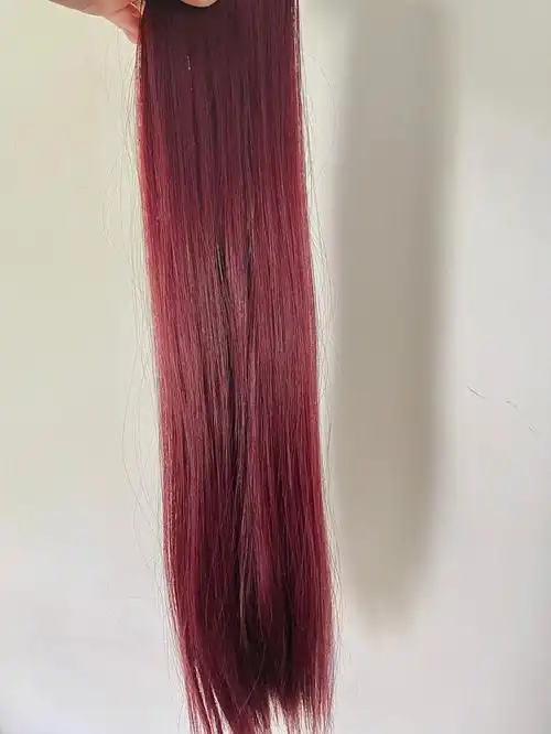 假发片推荐红色短发的妹子一定要安排上