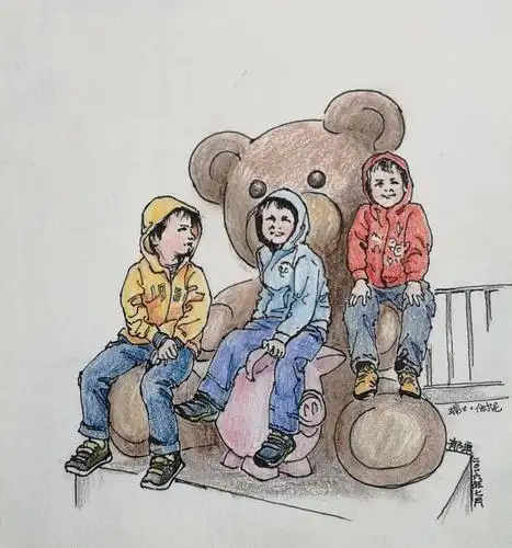 难忘的旅行——我的画(四)