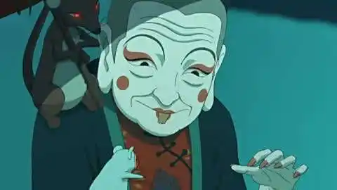 大鱼海棠(片段)鼠婆婆终于从女孩身上,拿到自己觊觎已久的东西