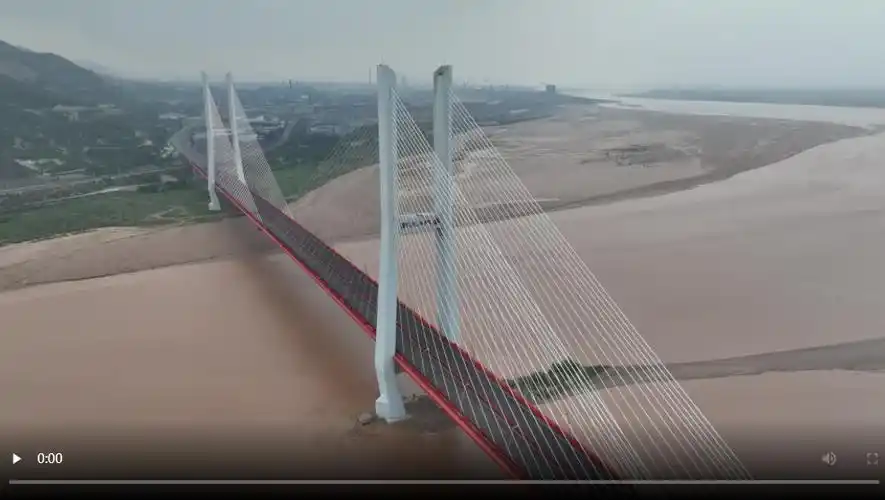 2022打卡中国外国网红打卡河津龙门邂逅黄河畔的璀璨明珠视频