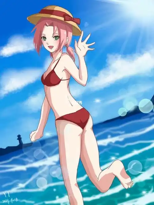 去年画的樱了,小樱好可爱#火影忍者  #春野樱