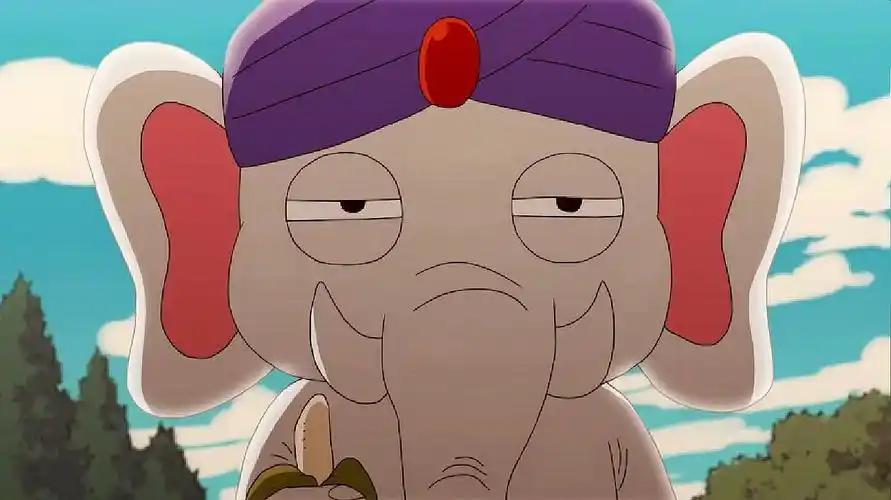 那年那兔那些事:大象与兔子划清界限,不料兔子硬闯,真是不像话-动漫