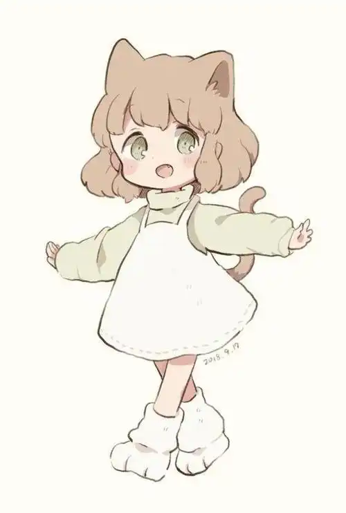 微课君今天给大家准备了一波q版角色线稿,想画圆溜溜的人物,可别错过