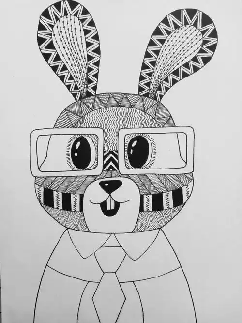 怎么画兔子(怎么画兔子简单的方法)