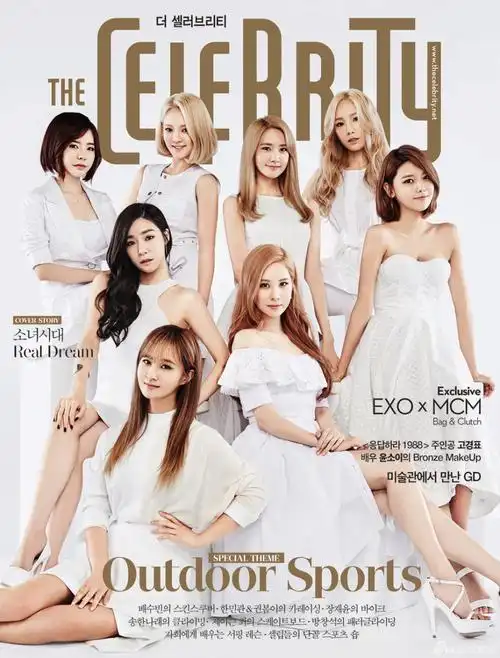 组图:8人少女时代拍写真 yuri变性感冲浪少女