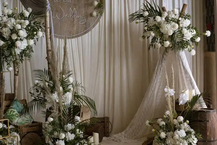 小清新婚礼现场布景设计分享