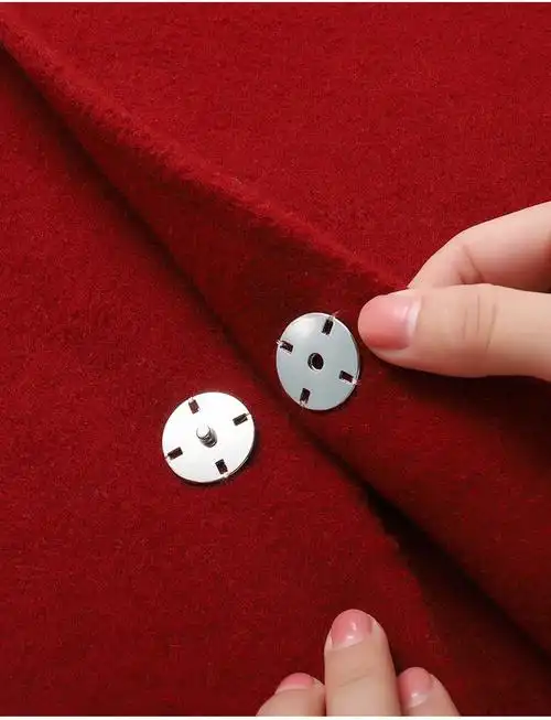 防走光扣金属暗扣女大衣隐形搭扣防走光衣服按纽扣皮草外套子母摁扣子
