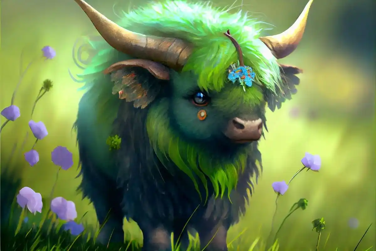 星空壁纸 #图文伙伴计划 #ai绘画 #十二生肖 #牛@d - 抖音