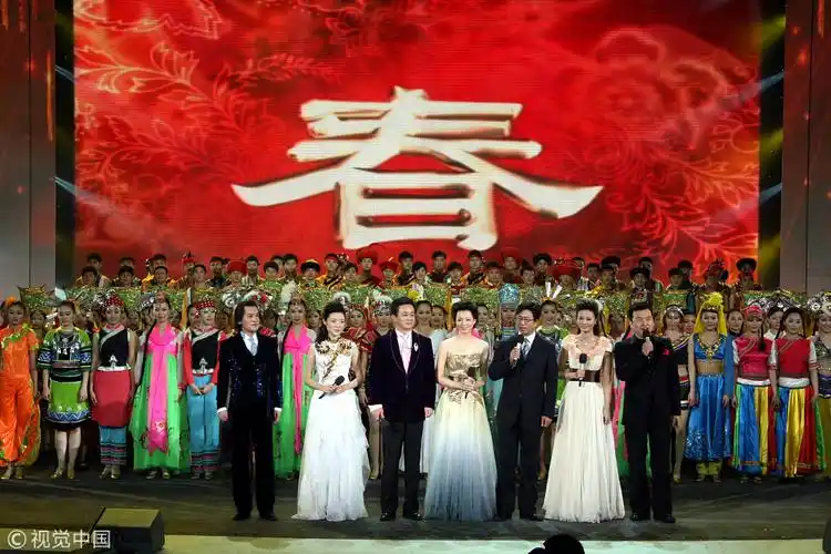 2008年1月29日,北京,2008年央视春晚第三次彩排.