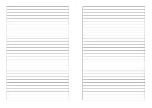 好用到哭小本子格子a4直接打出来doc3页