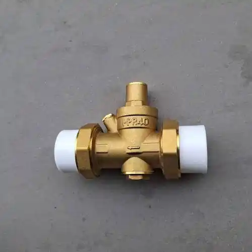 ppr25 32 40 50自来水减压阀家用可调式净水热水器活接恒压稳压阀