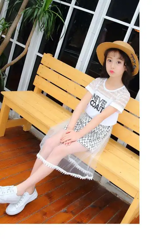 女童夏天连衣裙8韩国9儿童公主裙10夏季12岁13小学生裙子14女孩11