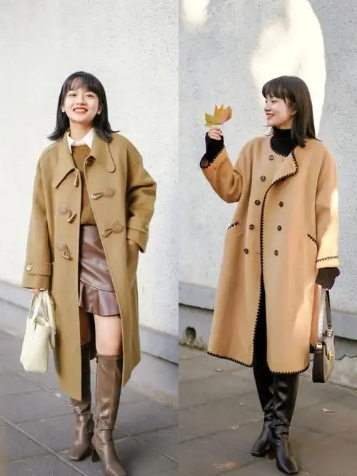 155小个子秋冬的18套大衣穿搭2021秋冬合集