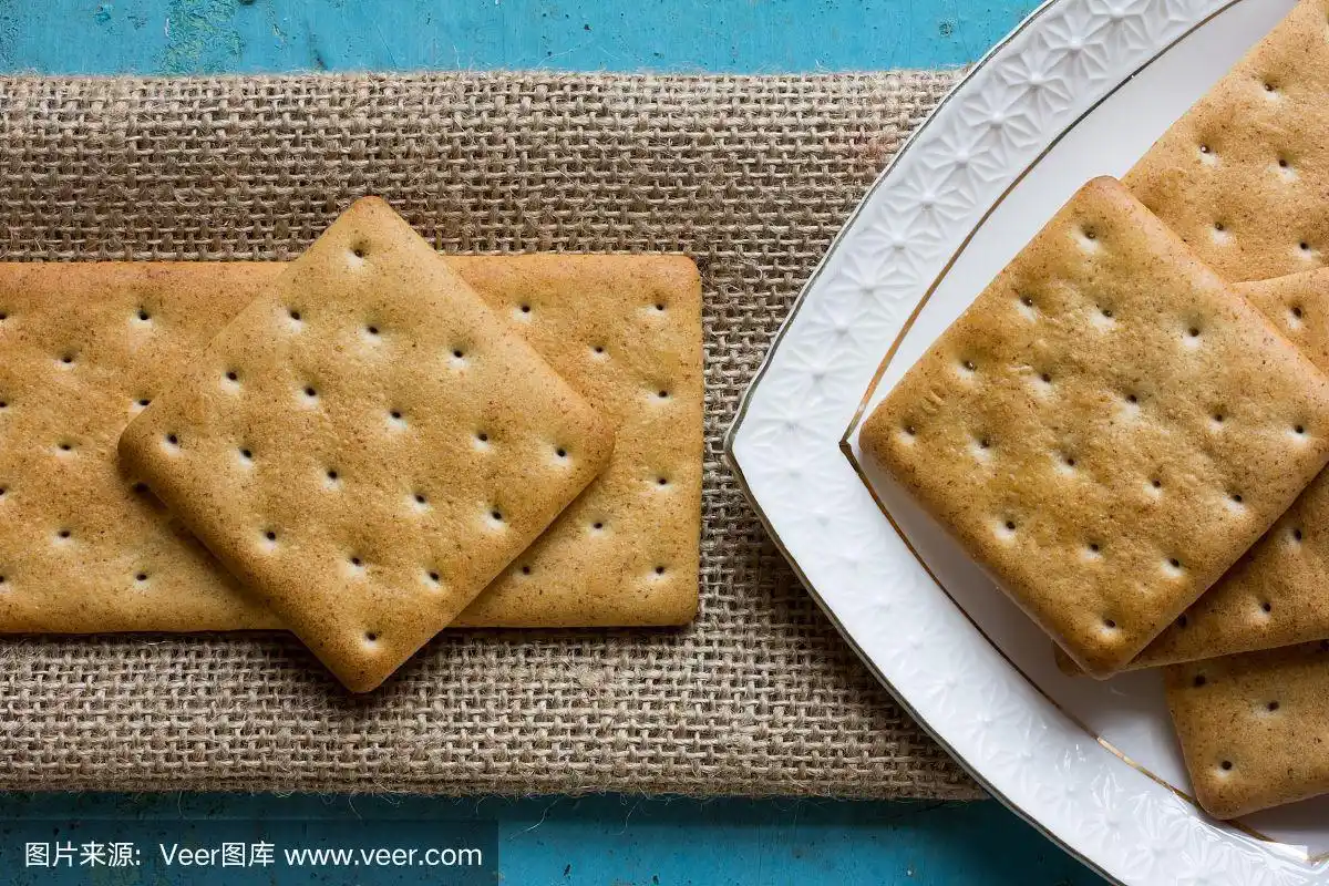 茶碟,脆饼干,白色,正方形,消化饼