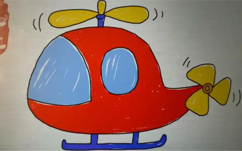 直升机简笔画