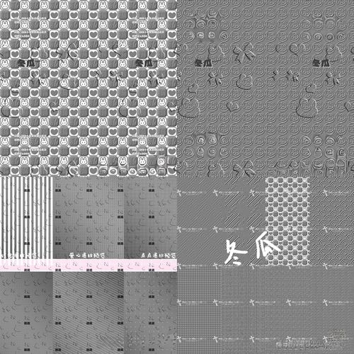 推荐 全屏水印底纹200张 原创头像 卡通 浮雕 稿风 标价打包