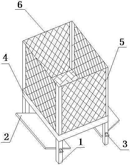 一种玉米盛放晾晒装置的制作方法