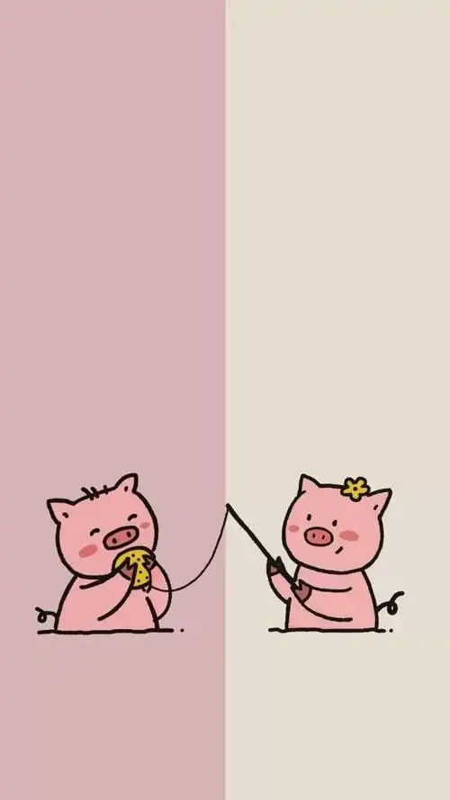 博洋家纺聊天背景图一半一半的三八分割线壁纸再也不怕发错消息啦