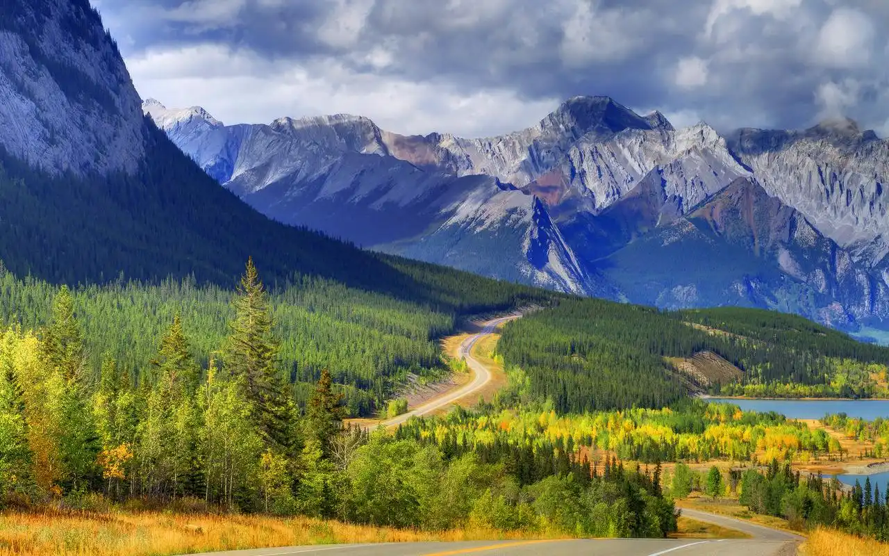加拿大班夫国家公园绝美自然风光桌面壁纸(一)