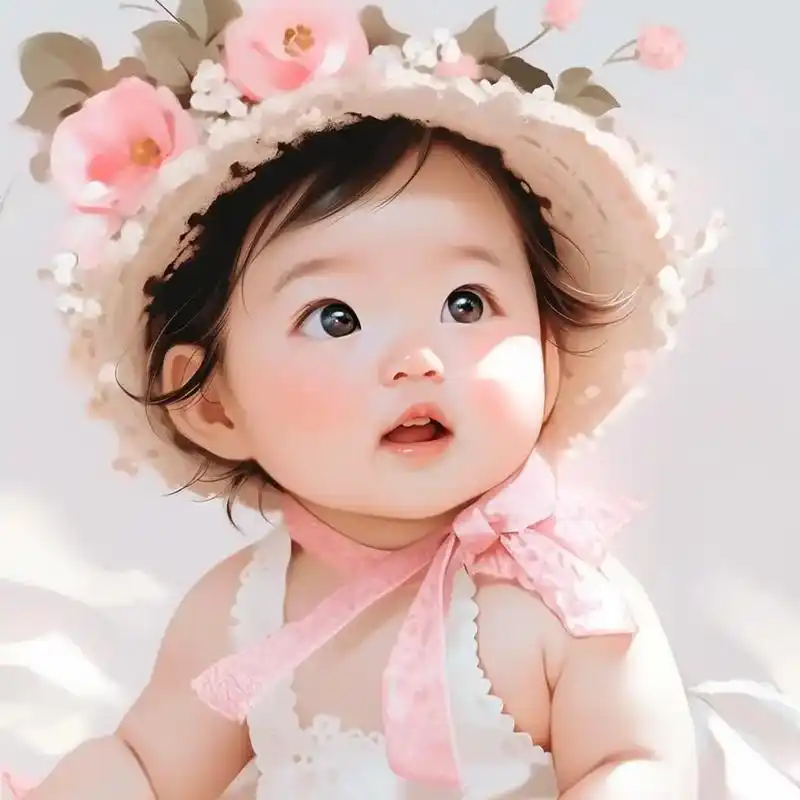 大眼萌娃,超可爱幼崽头像.