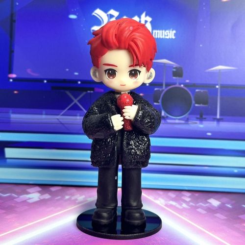 鹿晗演唱会同款原创手工q版手办模型女生生日礼物周边【15天内发货】