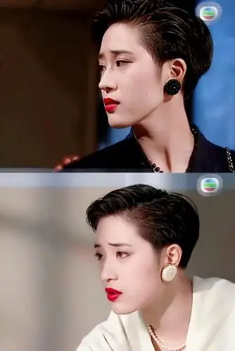 今天是港姐陈法蓉的生日,如何评价短发气质女星陈法蓉?