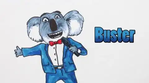 幼儿早教简笔画之电影《欢乐好声音》