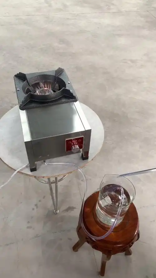 家庭植物油燃料专用灶具展示