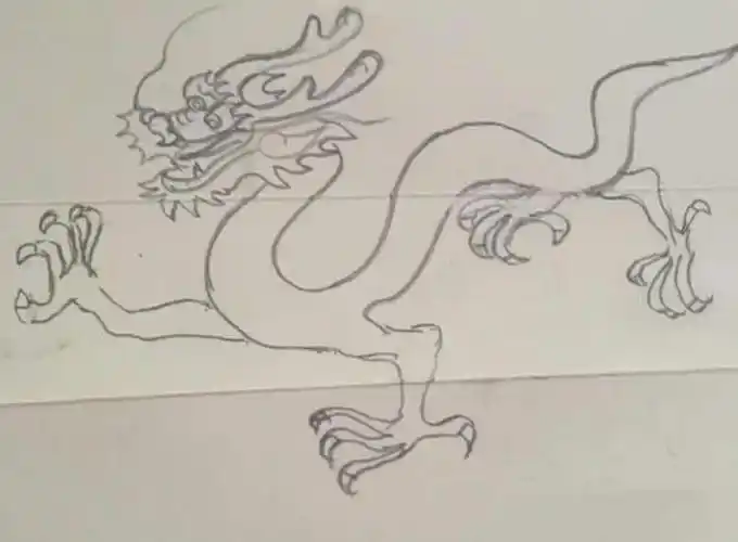 最简单的画龙方法,最简单的画一条龙